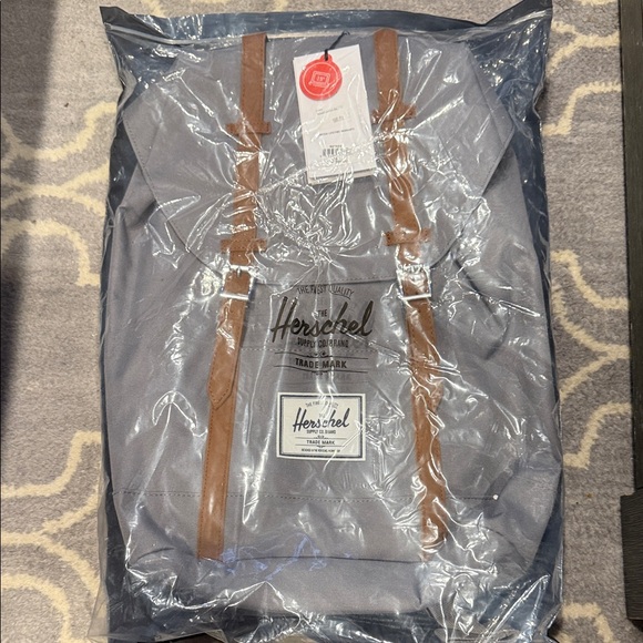 Herschel Supply Company Gray and Tan Backpack